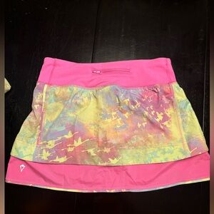 Ivivva skirt, with shorts underneath.